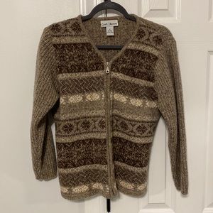 Croft and Barrow Zip up Sweater